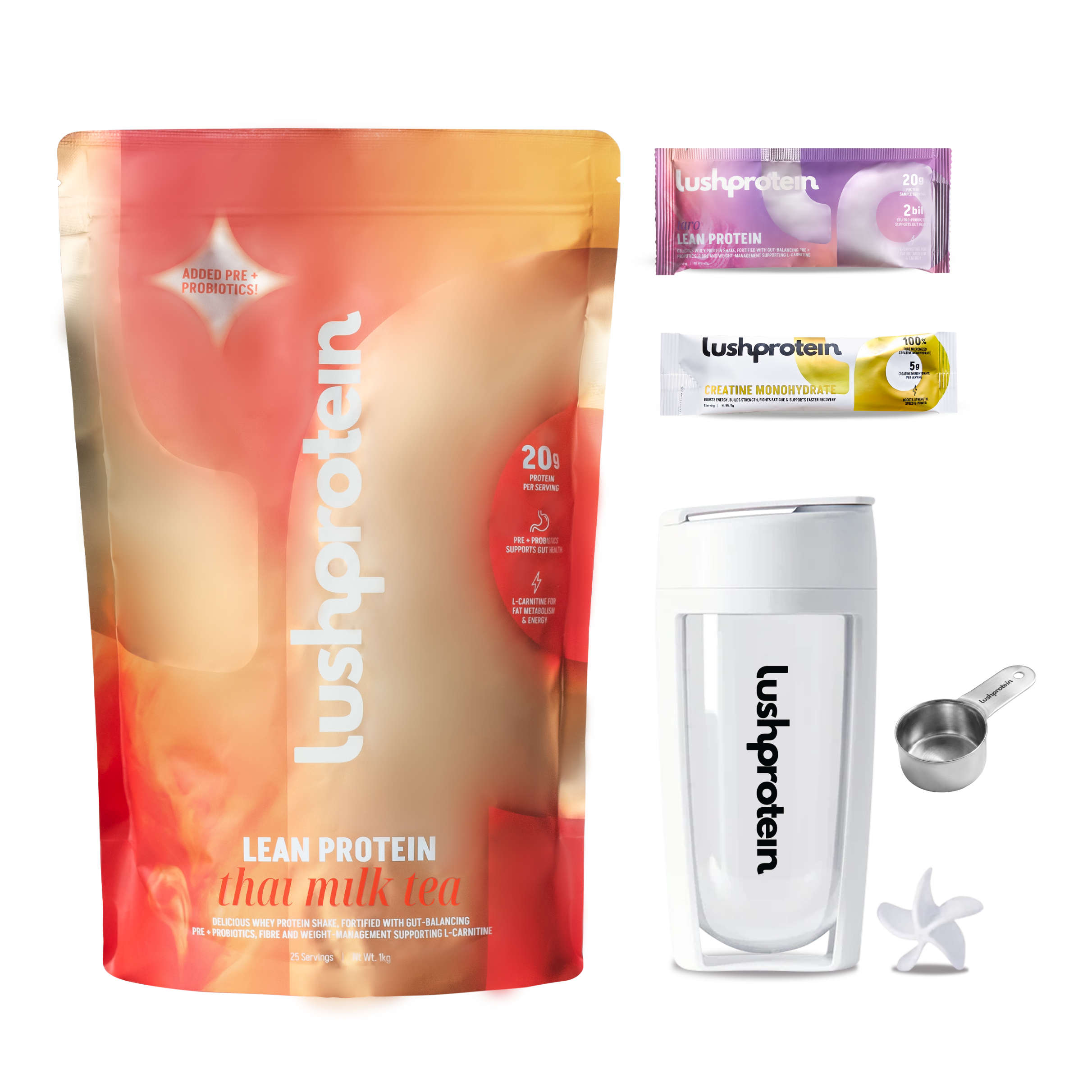 LEAN PROTEIN THAI MILK TEA + WELCOME KIT