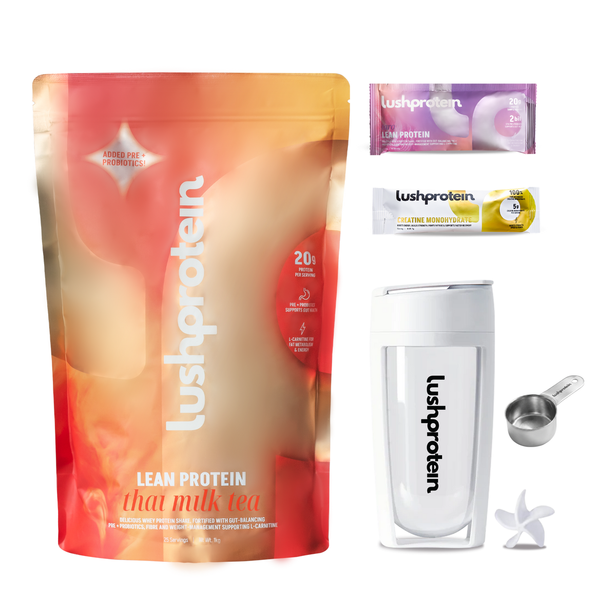 LEAN PROTEIN THAI MILK TEA + WELCOME KIT