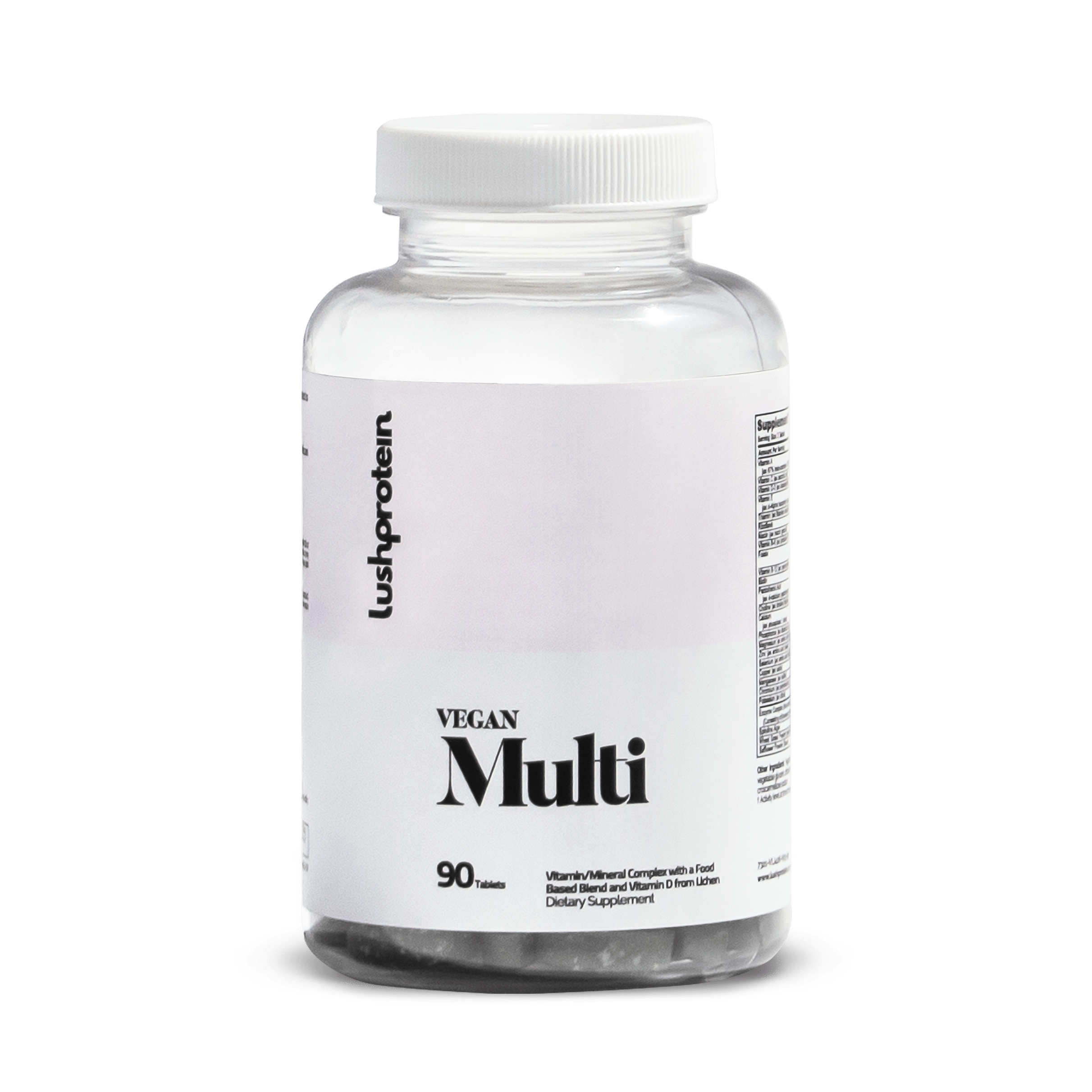 Vegan MULTI Super Multivitamin Capsules - lushprotein
